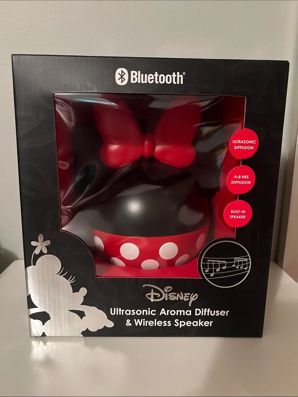 Disney Minnie Mouse Diffuser & Wireless Speaker
